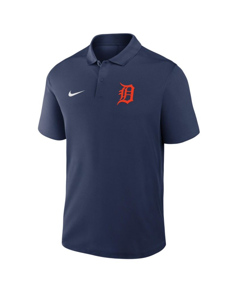 Men's Navy Detroit Tigers Dri-FIT Victory Polo Shirt