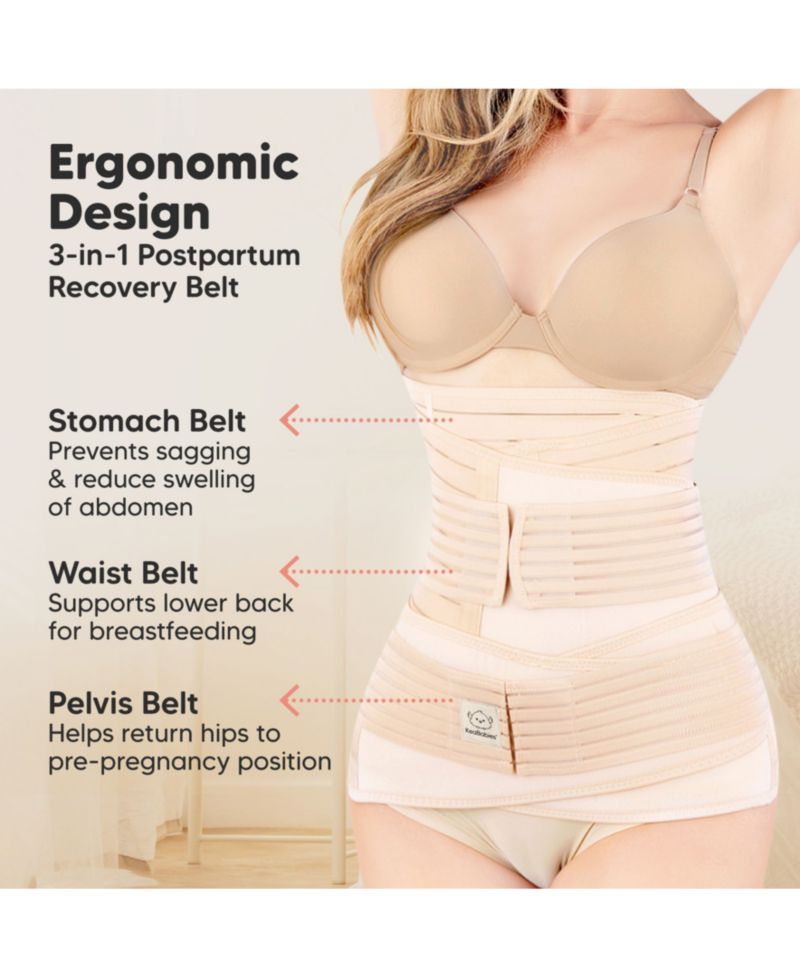 Maternity Revive 3 in 1 Postpartum Belly Band Wrap, Post Partum Recovery, Postpartum Waist Binder Shapewear