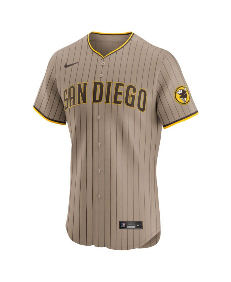 Men's Fernando Tatis Jr. Sand San Diego Padres Alternate Elite Player Jersey