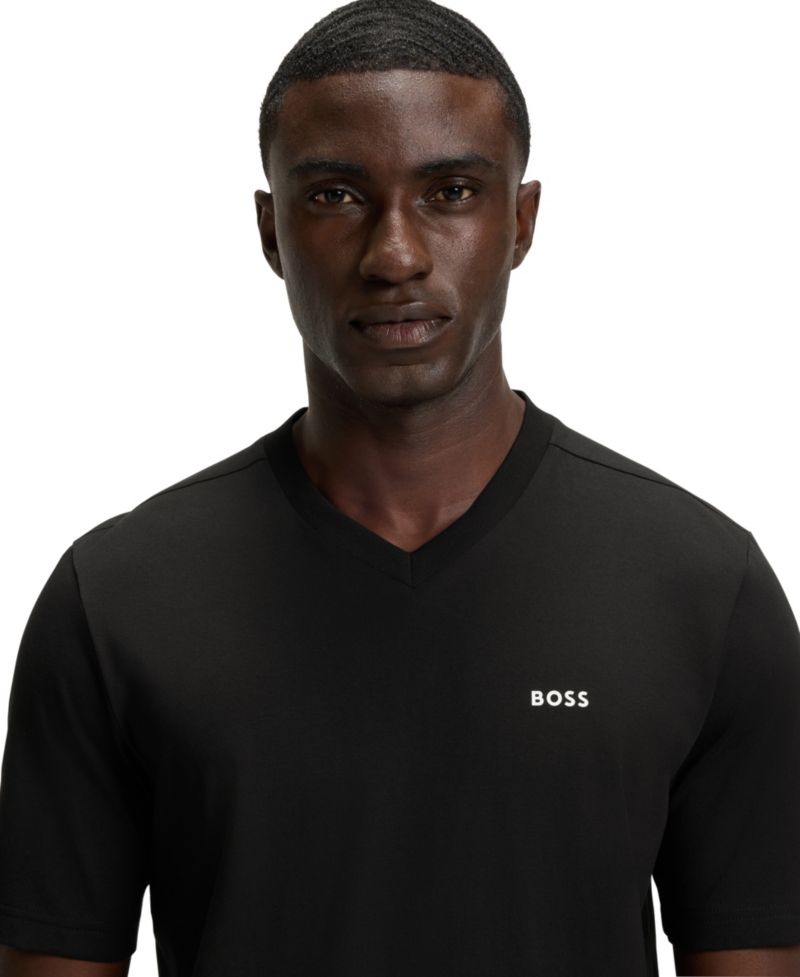 Men's Contrast Logo Regular-Fit T-Shirt