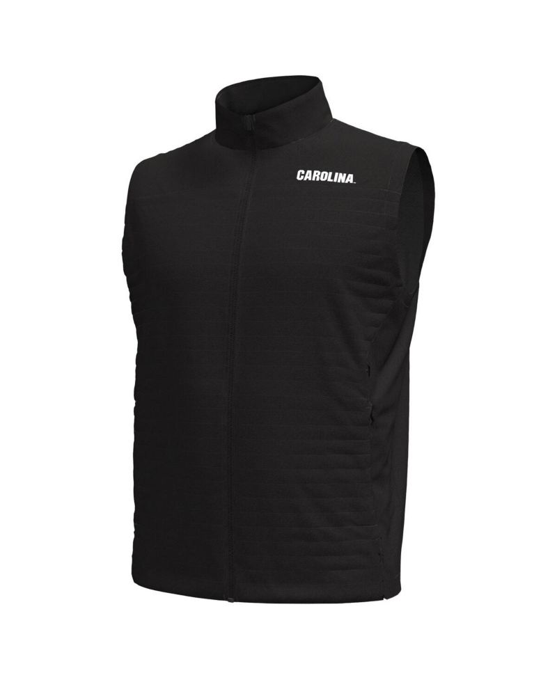Men's Black South Carolina Gamecocks Drive Pro Storm Full-Zip Vest