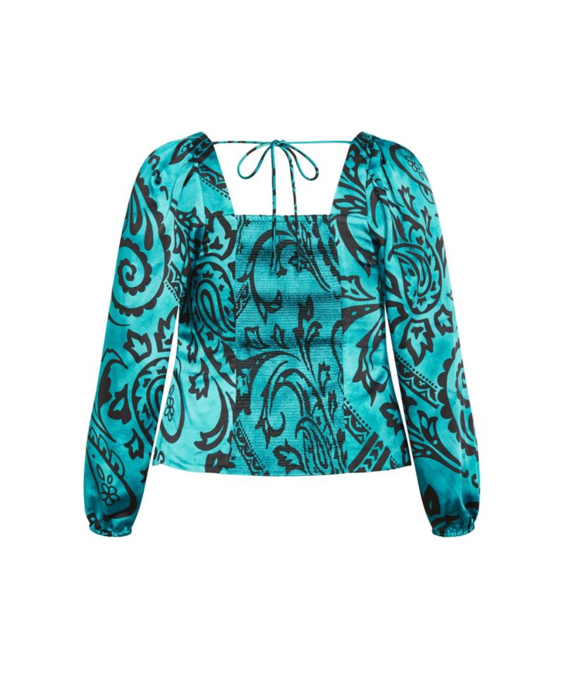 Plus Size Sienna Print Top