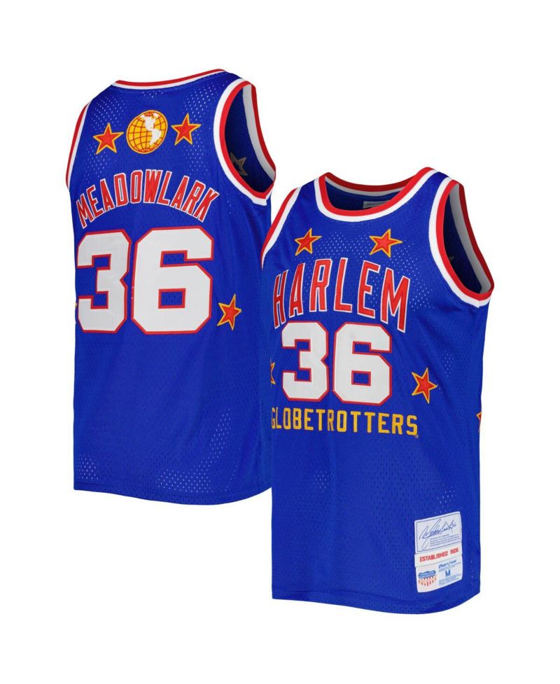 Men's Meadowlark Lemon Royal Harlem Globetrotters Swingman Jersey