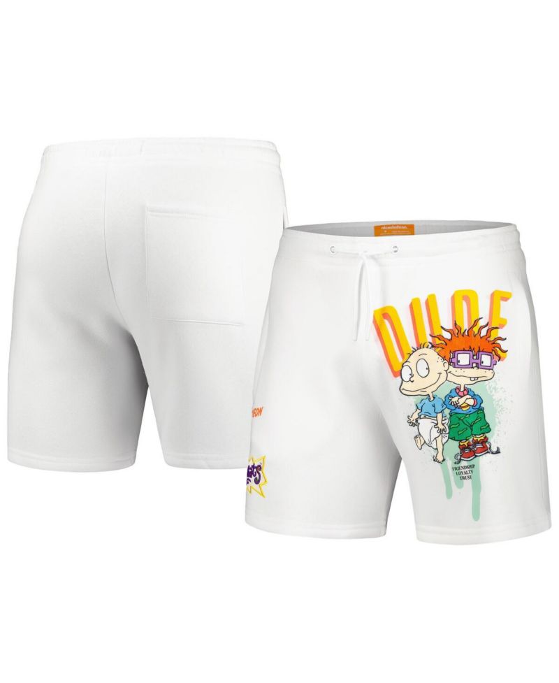 Men's White Rugrats Shorts