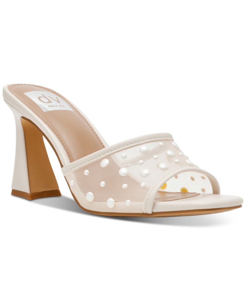 Women's Yossi Pearl Mesh Slide Dress Sandals