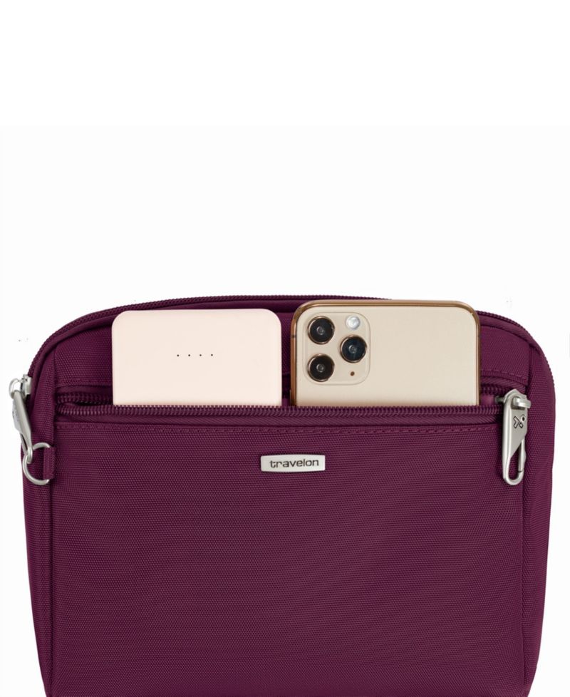 Anti-Theft Classic Convertible 8" Crossbody and Waist Pack