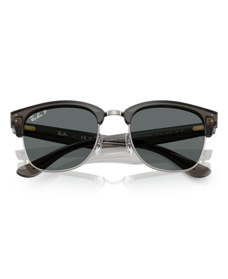 Unisex Clubmaster Reverse Polarized Sunglasses, RBR0504S