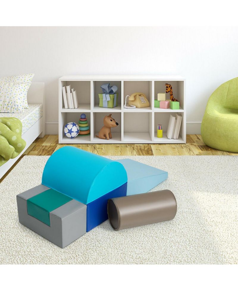 Baby Foam Climb Crawl Indoor 6-Piece Play Set