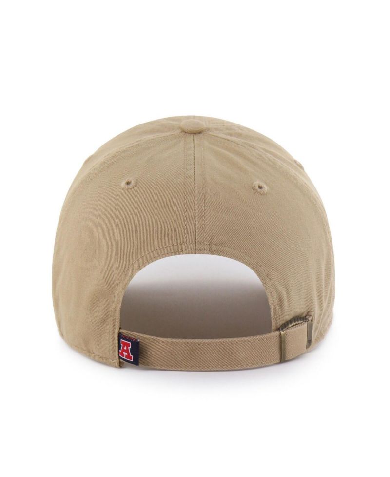 Men's Khaki Arizona Wildcats Vault Clean Up Adjustable Hat