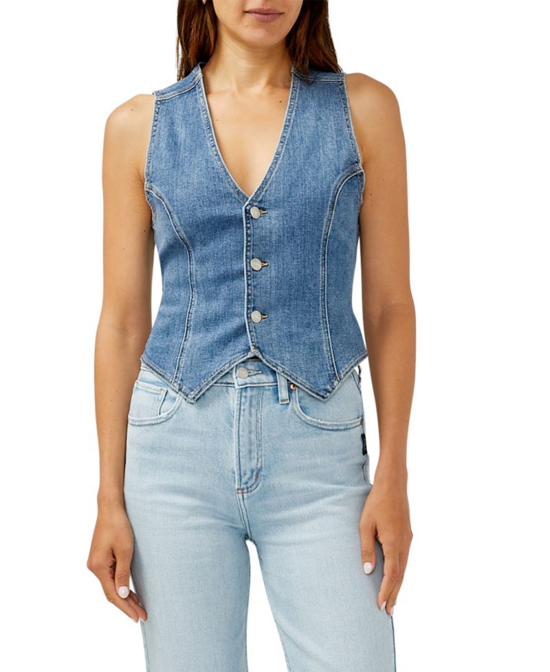 Women's Denim Vest