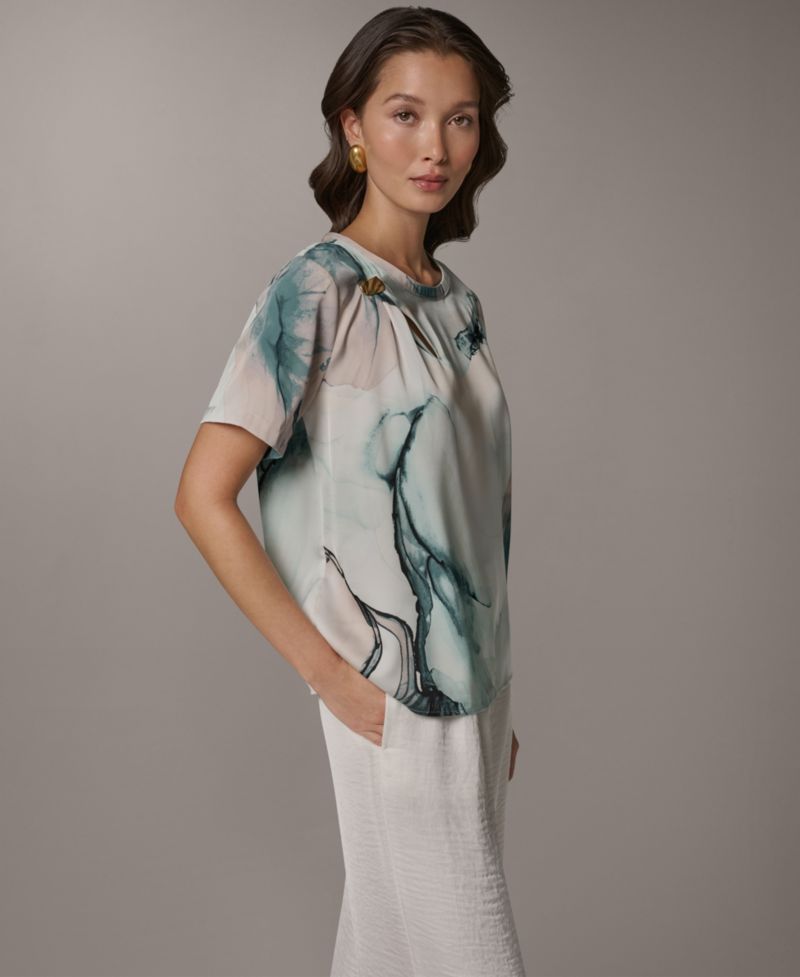 Women's Short-Sleeve Crew Neck Top