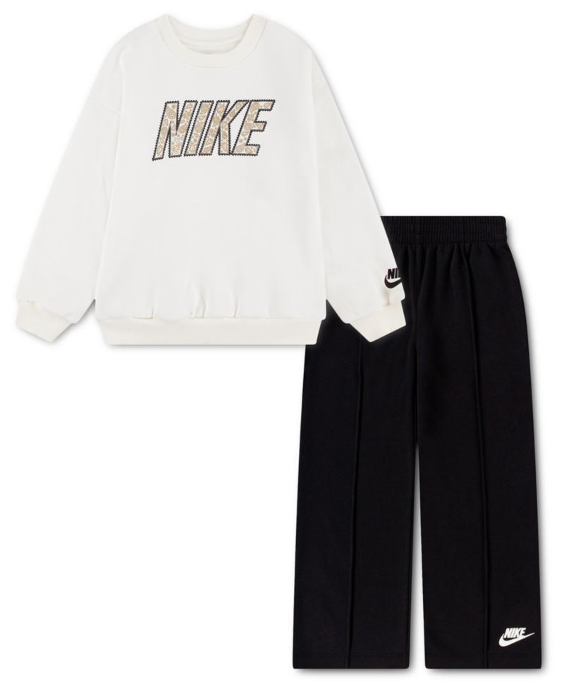 Girls' 2T-6X Retro Remix Top and Pants, 2-Piece Set