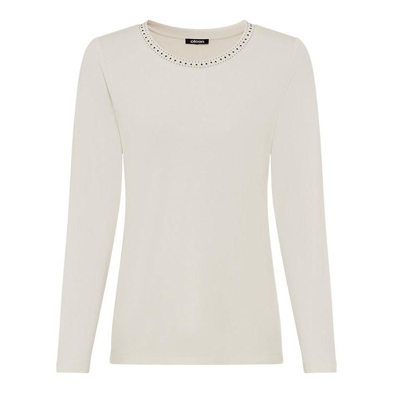 Women's Rhinestone Trim T-Shirt