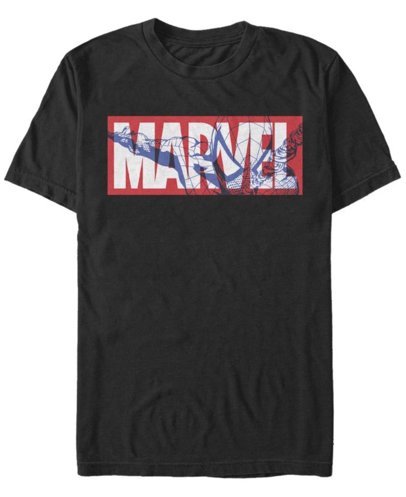 Men's Spider Marvel Short Sleeve Crew T-shirt