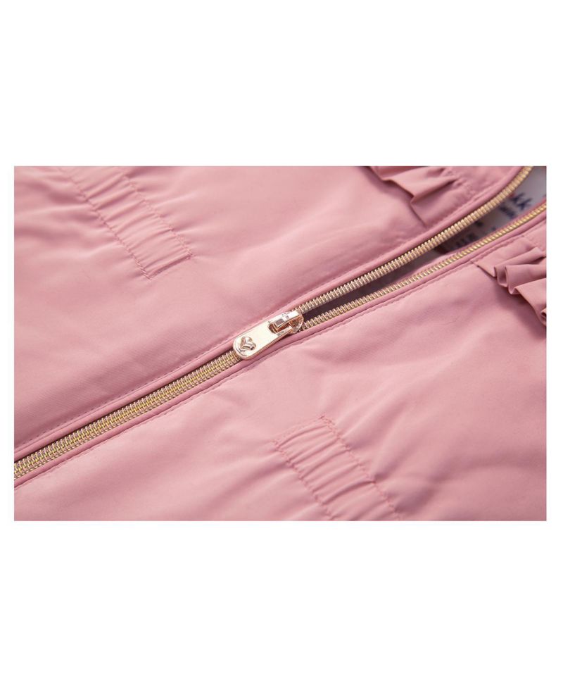 Baby Girls Puffer Jacket with Sherpa Fleece Lining 6-24M