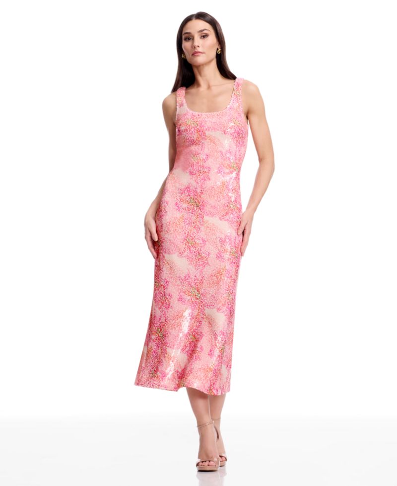 Women's Sleeveless Midi Dress