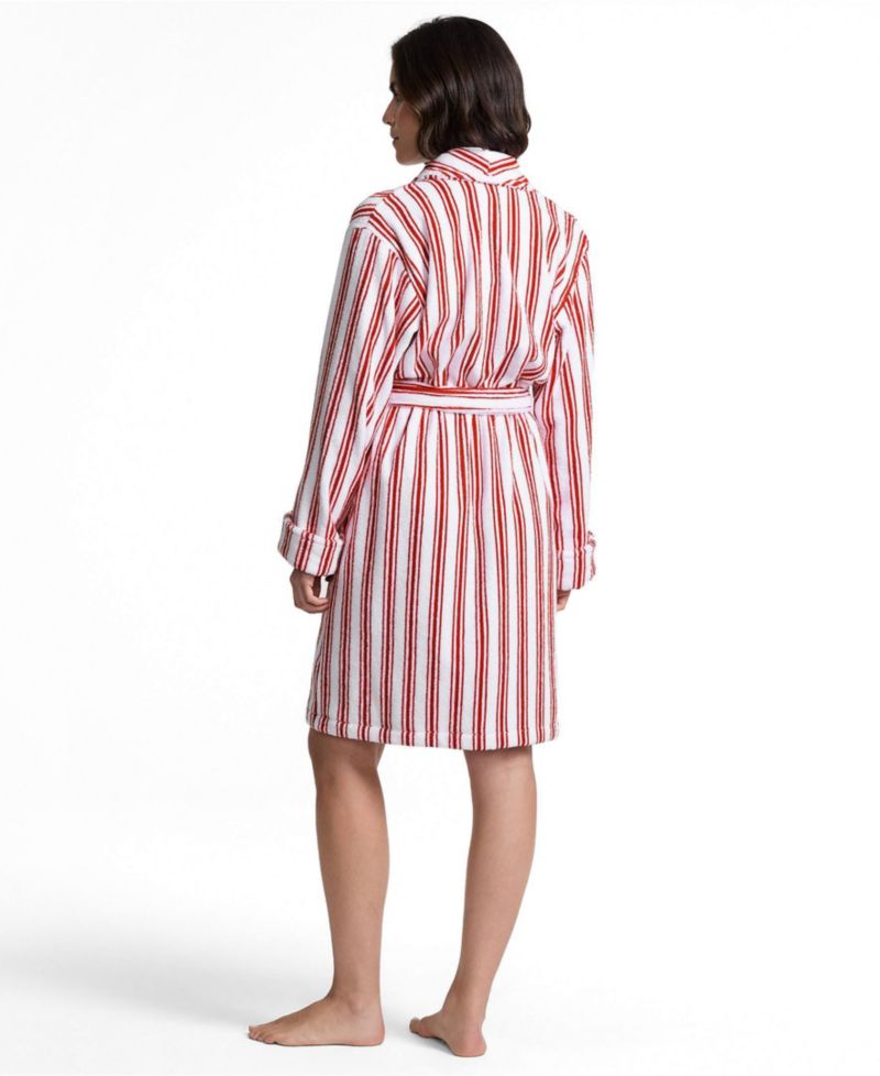 Women's Soft Terry Long Sleeve Knee Length Robe