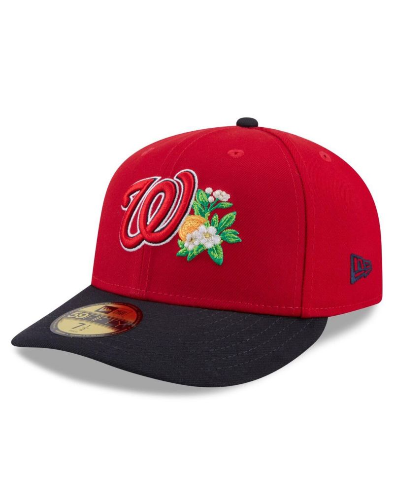 Men's Red/Navy Washington Nationals 2026 Spring Training Low Profile 59FIFTY Fitted Hat
