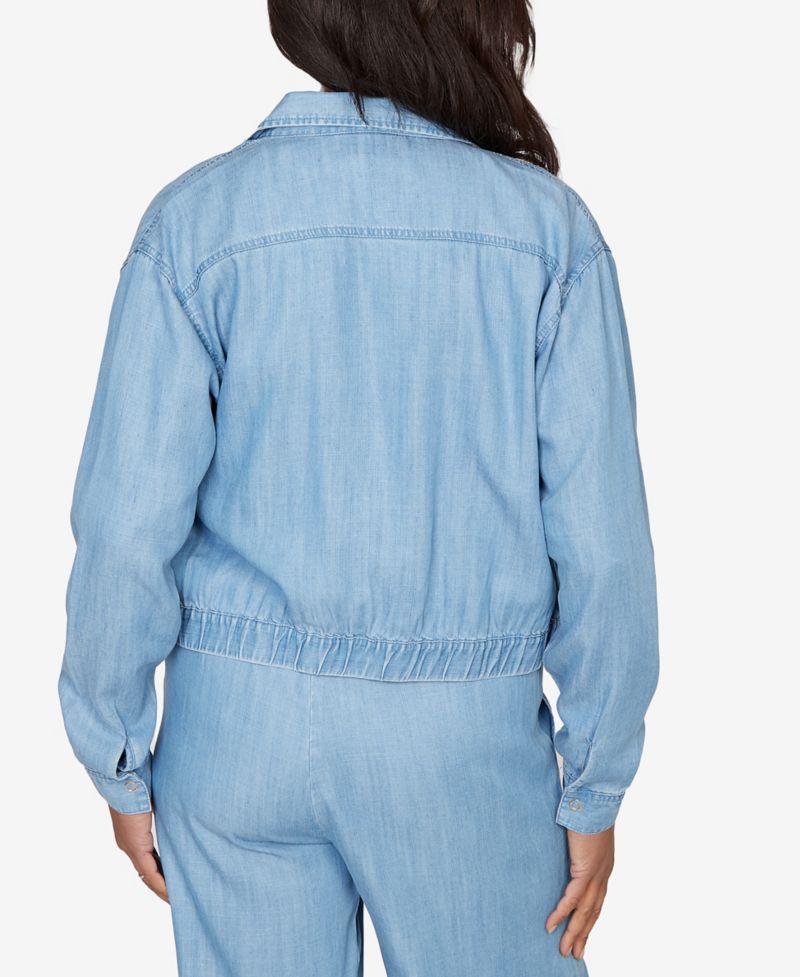 Women's Beachcomber Casual Elastic Lyocell Shirt Jacket