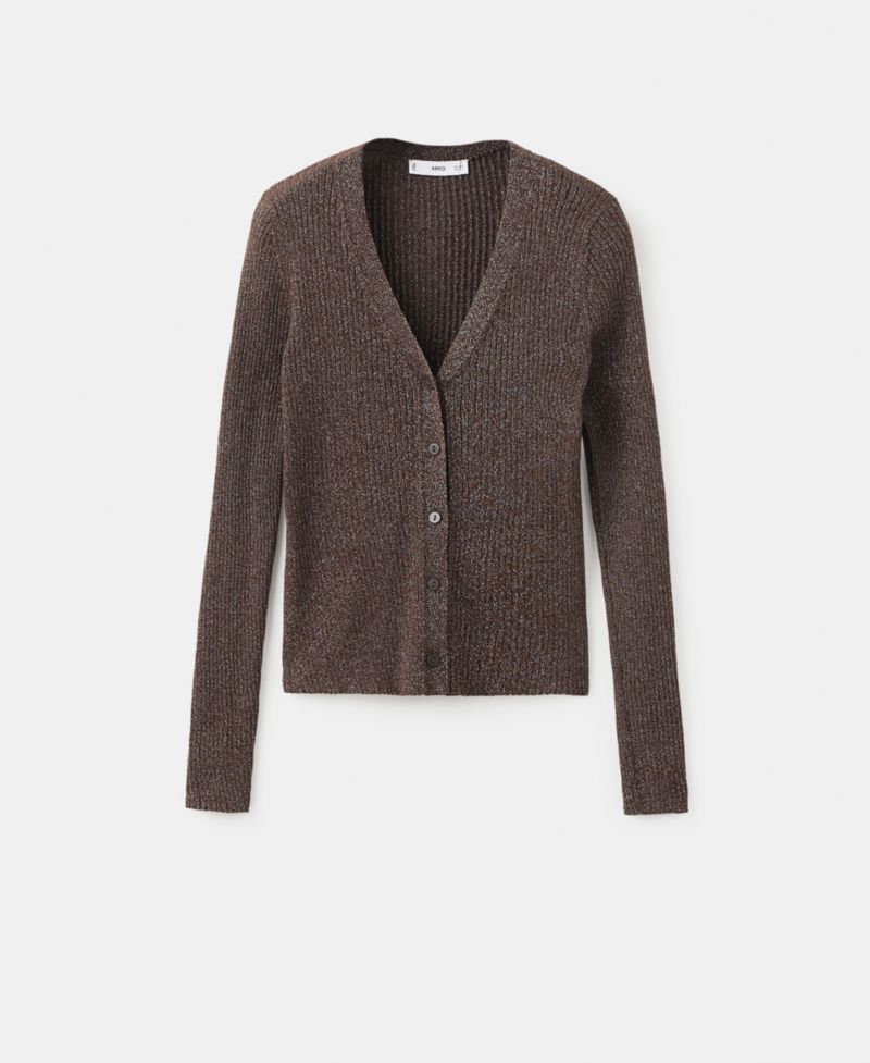 Women's Ribbed Knitted Cardigan