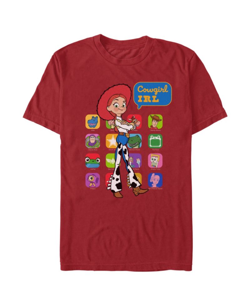 Men's Disney Pixar Toy Story Woody and Jessie Partners in Adventure Graphic T-Shirt