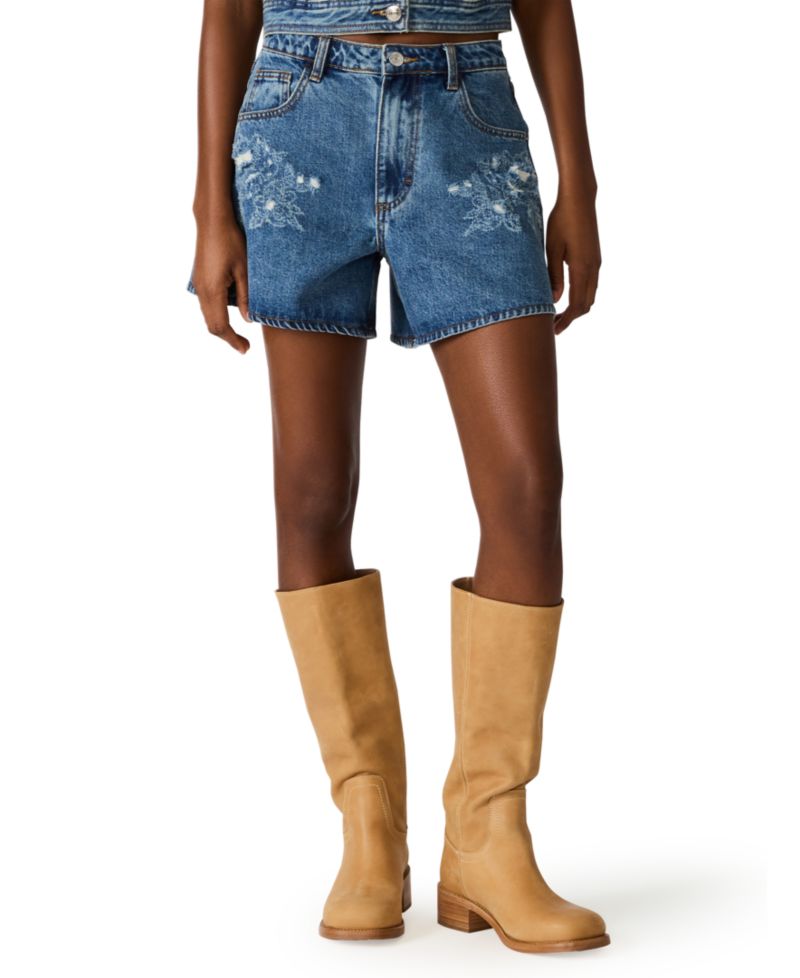 Women's Dally Mid-Rise Denim Shorts