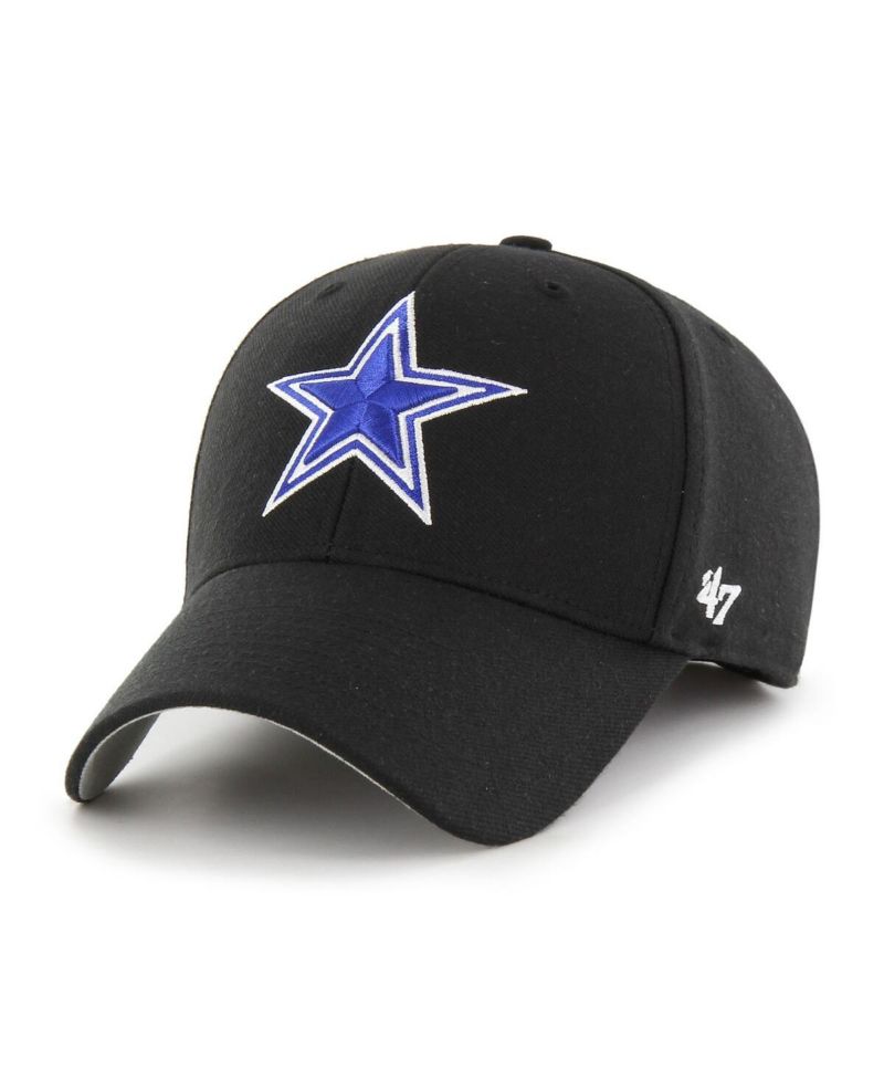 Men's Black Dallas Cowboys MVP Adjustable Hat
