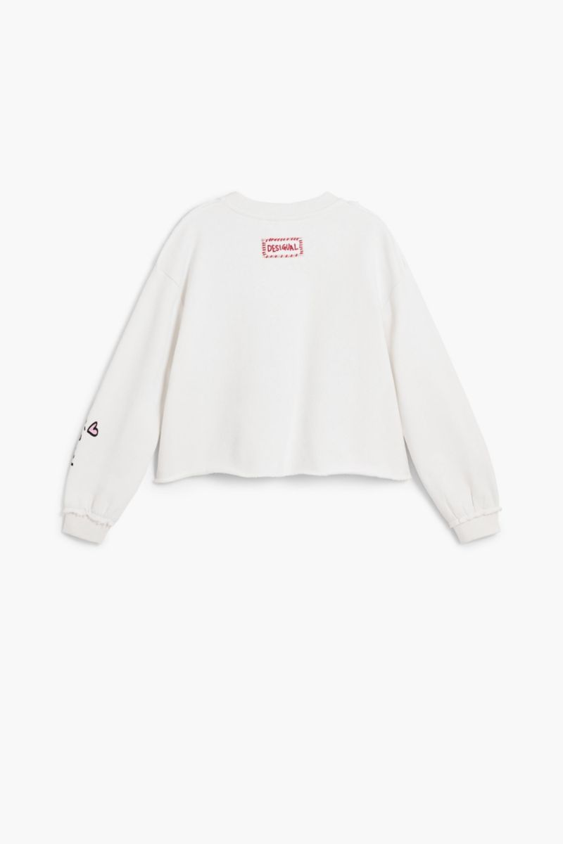 Girls's Mickey Mouse Kiss Sweatshirt