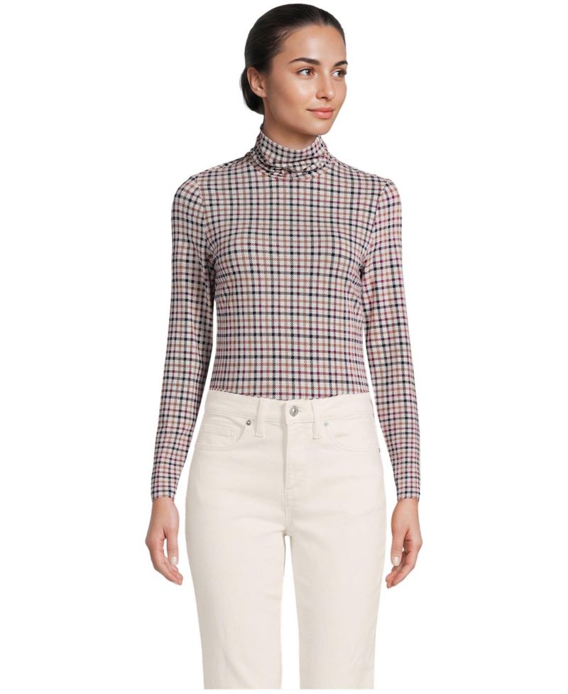 Women's Lightweight Jersey Long Sleeve Turtleneck