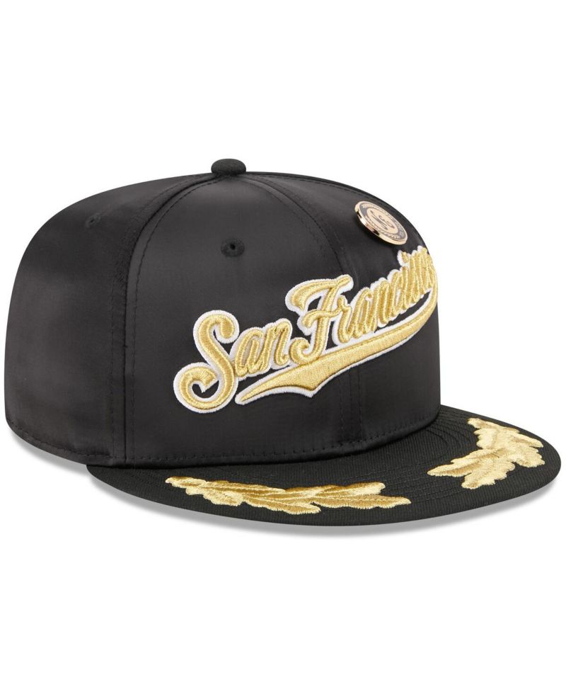 Men's Black San Francisco Giants 2025 59FIFTY Day Gold Leaf 59FIFTY Fitted Hat