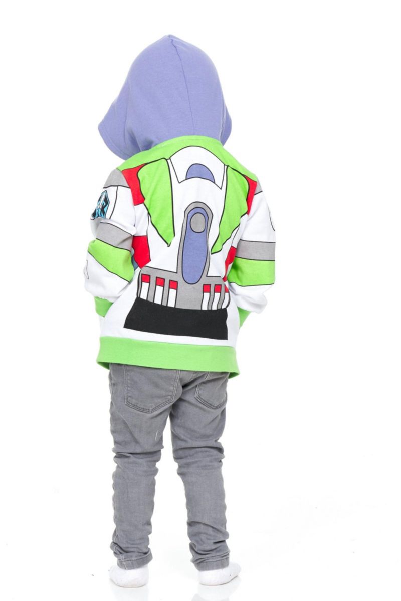 Toddler Boys Boys'(2T-5T)Buzz Lightyear Cosplay Fleece Zip-Up Hoodie