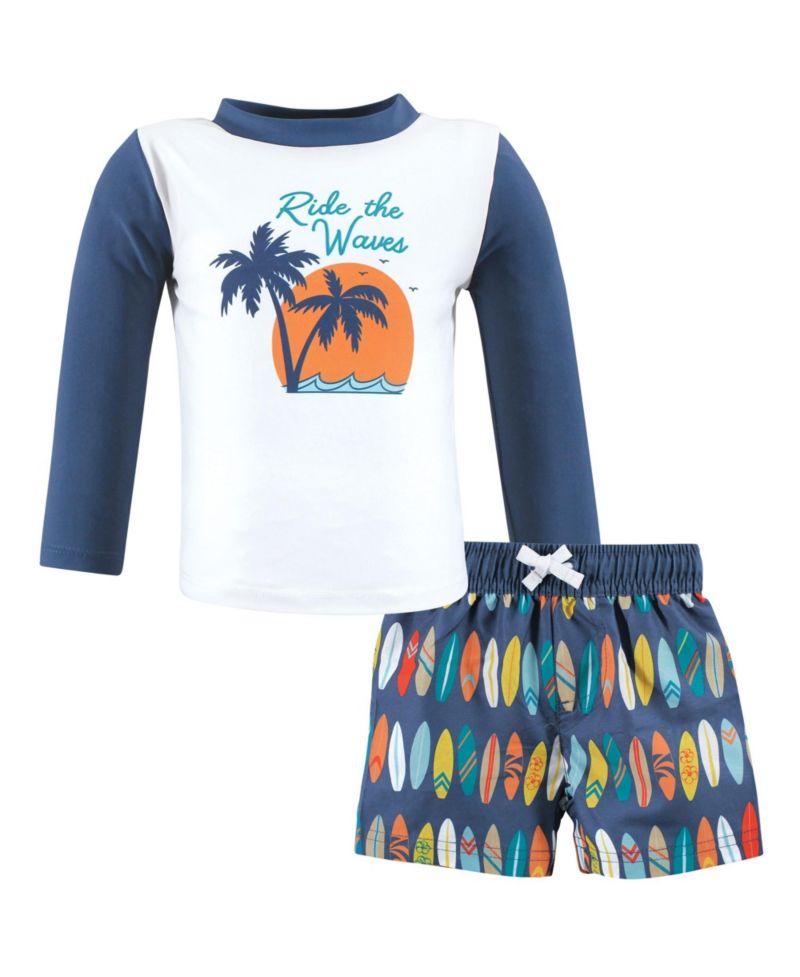 Swim Rashguard Set, Space