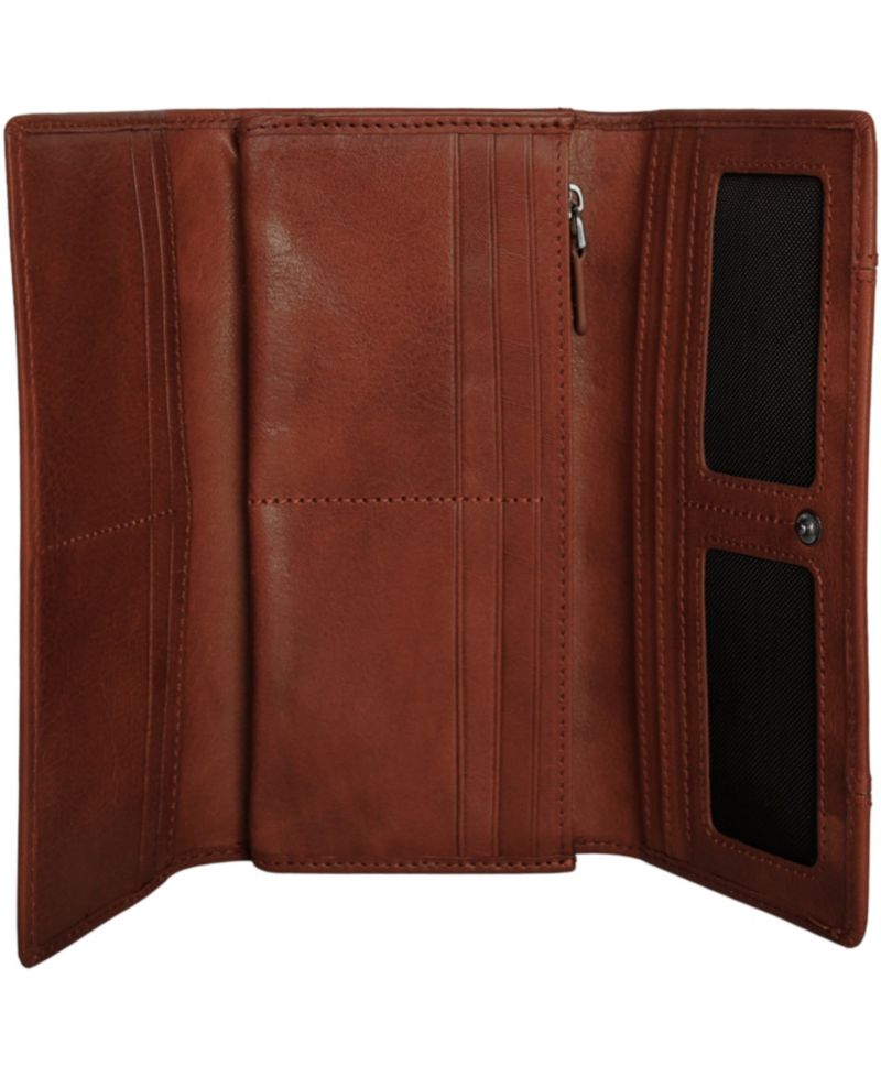 Pelle D'oro RFID Secure Trifold Wallet