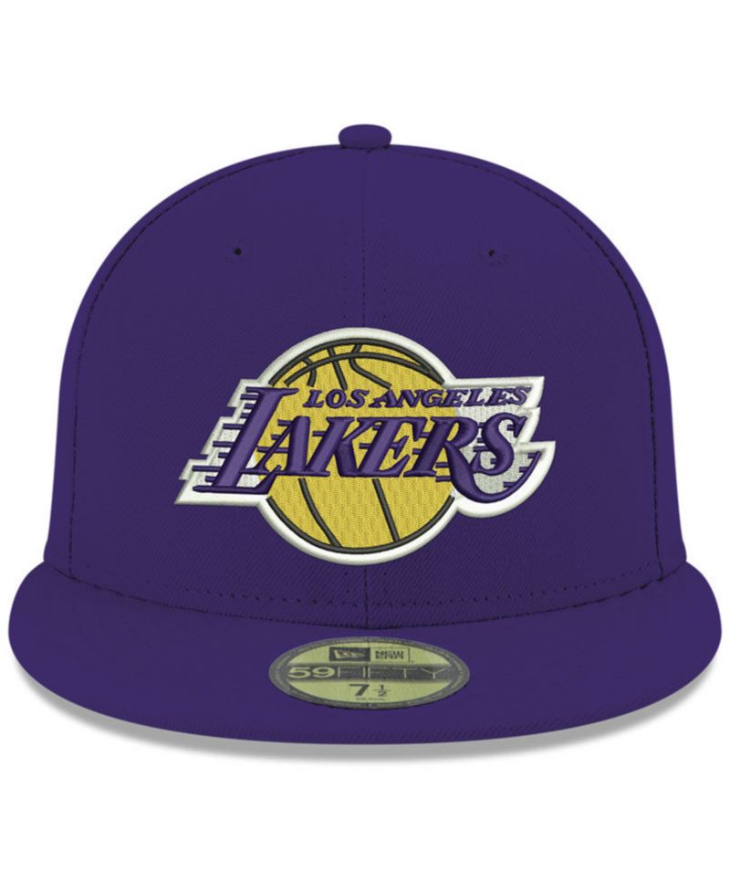 Los Angeles Lakers Basic 59FIFTY Fitted Cap