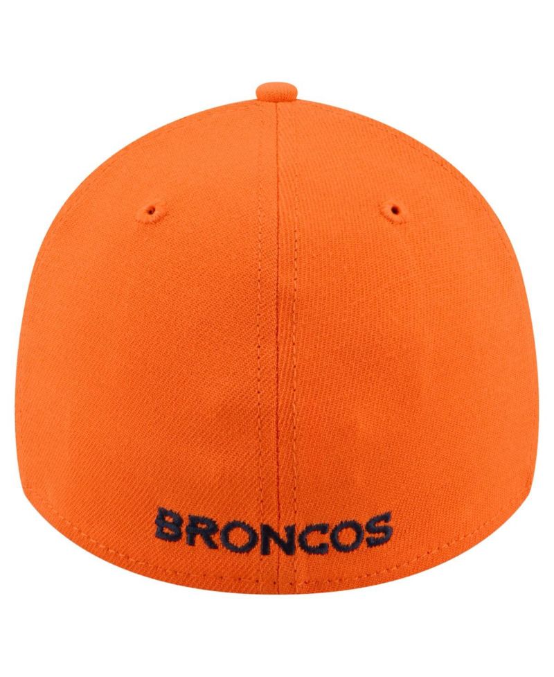 Men's Orange Denver Broncos Core Team 39THIRTY Flex Hat