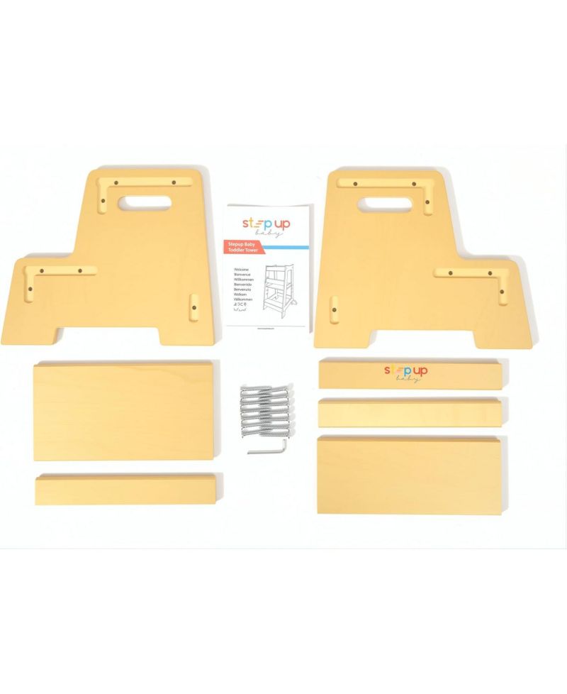 Wooden 2-Step Step Stool