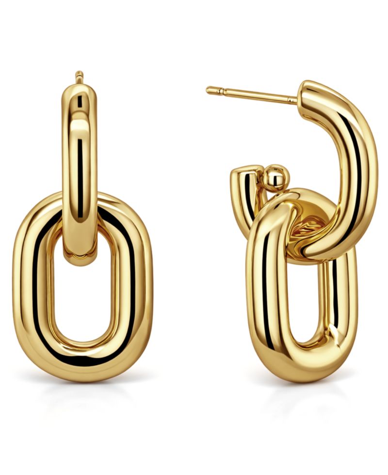 Link Drop Post Earring