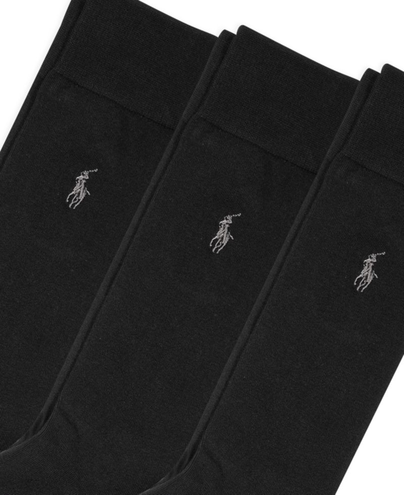 Men's Dress Socks, 3-Pack
