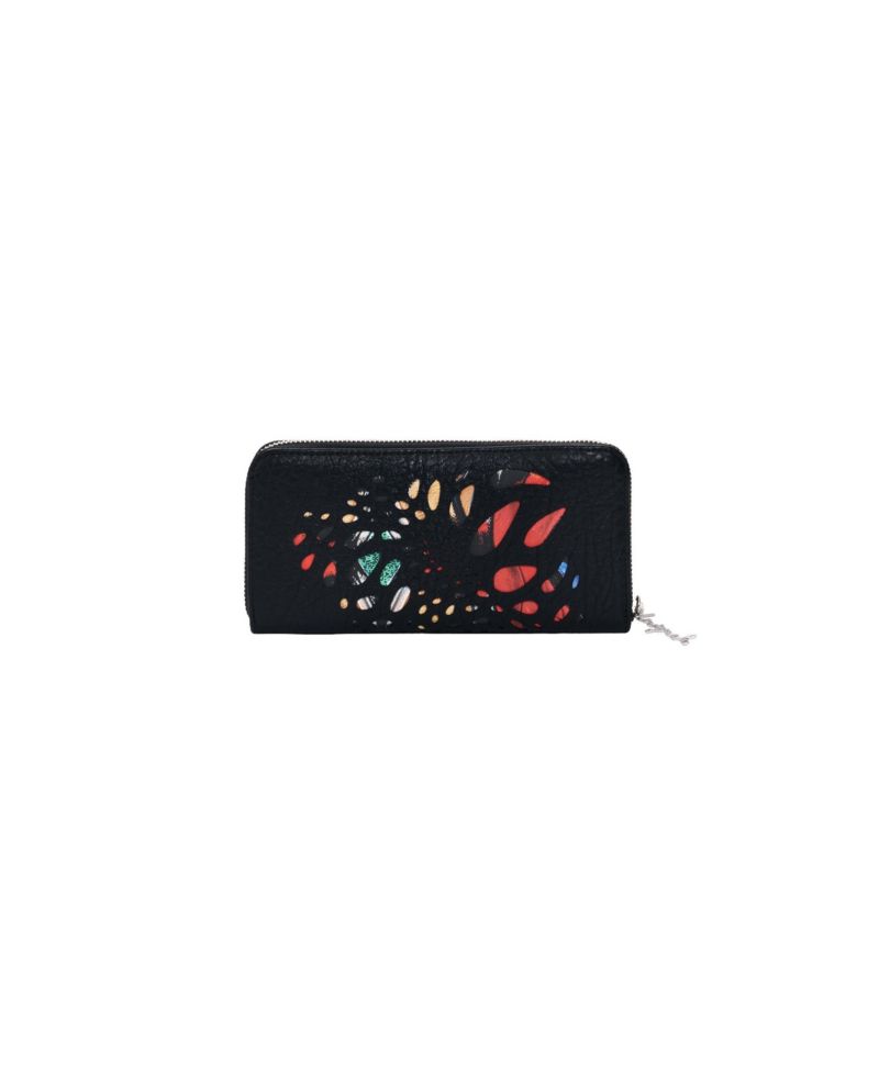 Women's Large perforated wallet