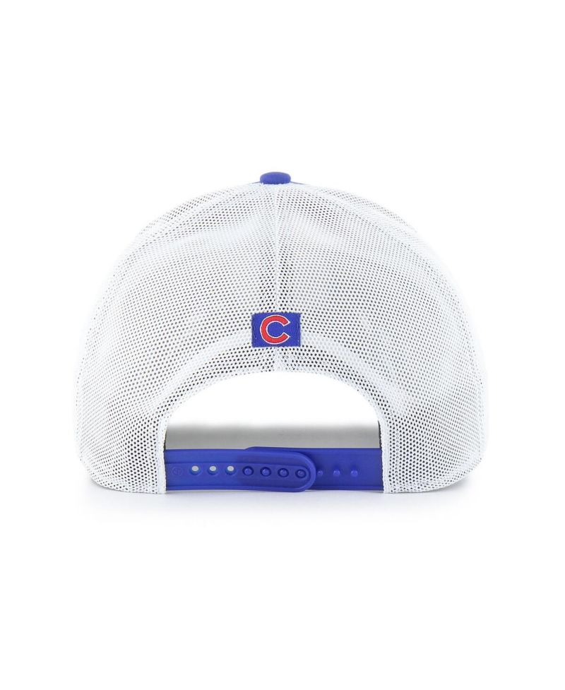Men's Royal/White Chicago Cubs Fairway Trucker Adjustable Hat