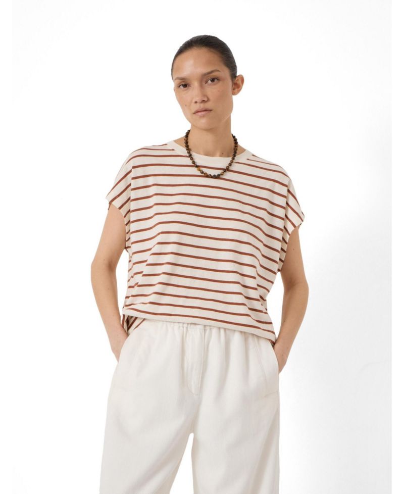 Women's Petra Striped Relaxed-Fit T-Shirt