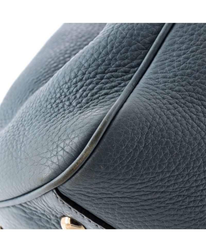 Medium Bamboo Shopper Tote Leather