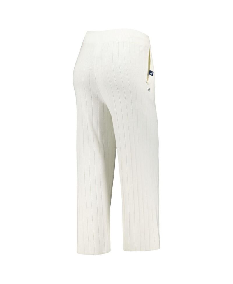 Women's White New York Yankees Dream Icon Knit Pants