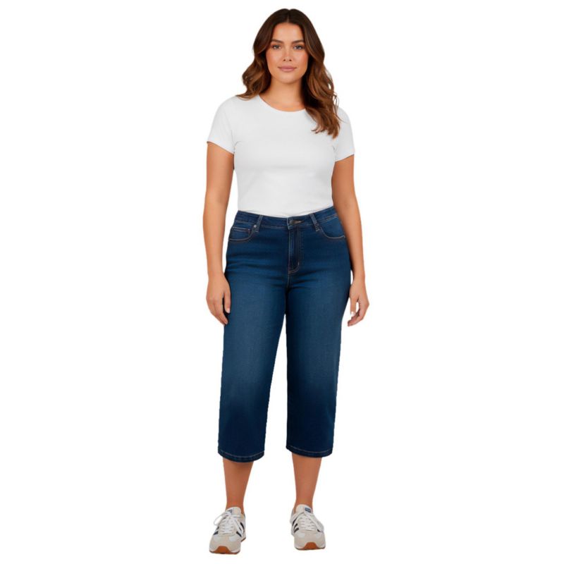 Women's Butter Denim Straight Crop