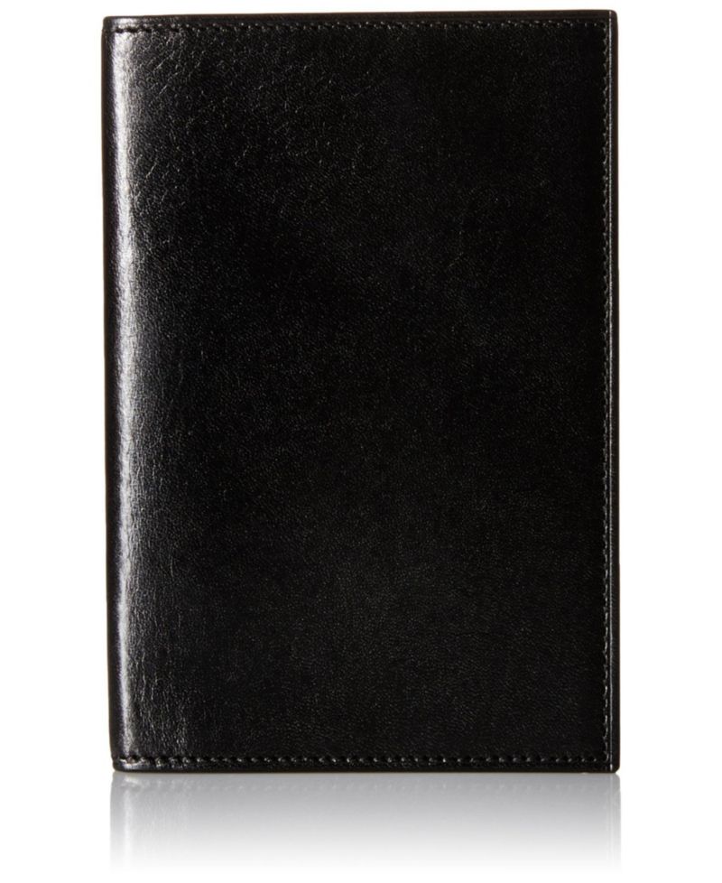 Men's Old Leather Passport Case
