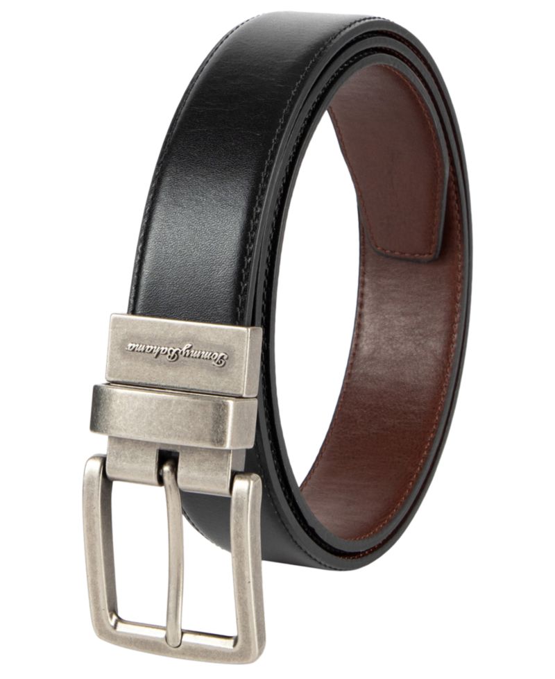 Men's Two-In-One Reversible Dress Belt