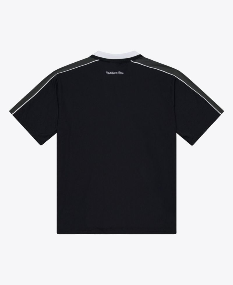 Men's Black San Antonio Spurs Polo Jersey