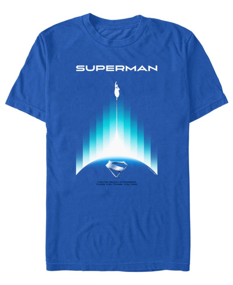 Men's Superman 2025 Regular Fit Crew Neck T-Shirt