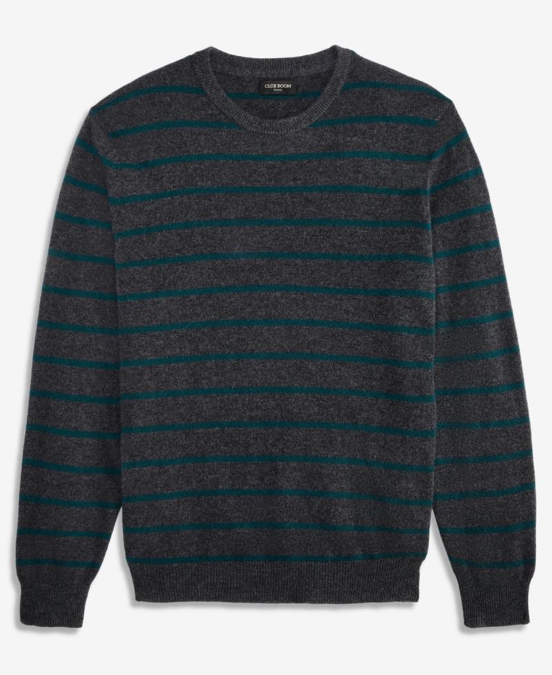 Men's Cashmere Sailor Stripe Sweater, Macy's Exclusive