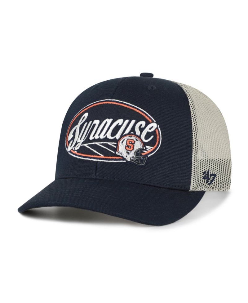 Men's and Women's '47 Navy Syracuse Orange Enfield Adjustable Trucker Hat